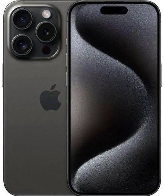 Main image of Apple iPhone 15 Pro - 512GB - Black Titanium - T-Mobile Locked - Excellent (Grade A)