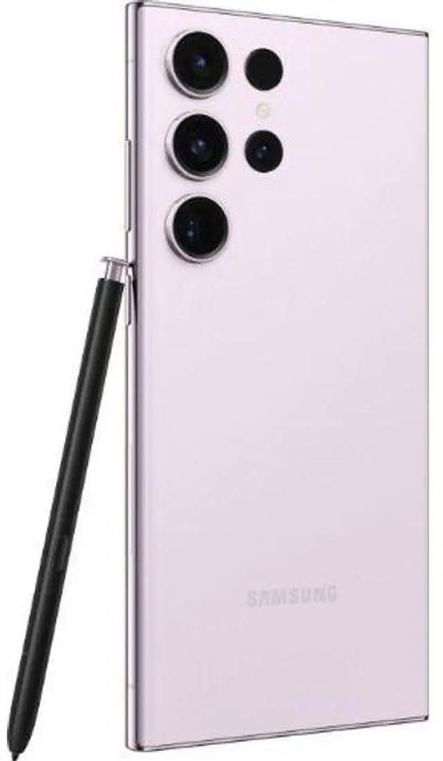 Alt view image 3 of 3 - Samsung Galaxy S23 Ultra - 512GB - Lavender - Single Sim - 12GB RAM - Fully Unlocked - Grade B