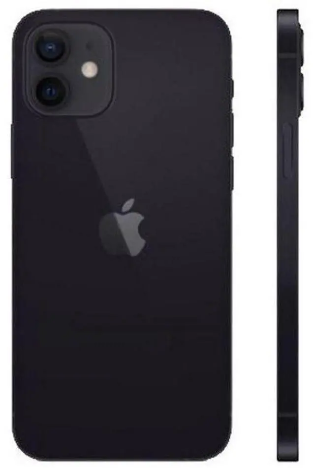 Alt view image 5 of 5 - Apple iPhone 12 mini - 128GB - Black - Fully Unlocked - Good (Grade B)