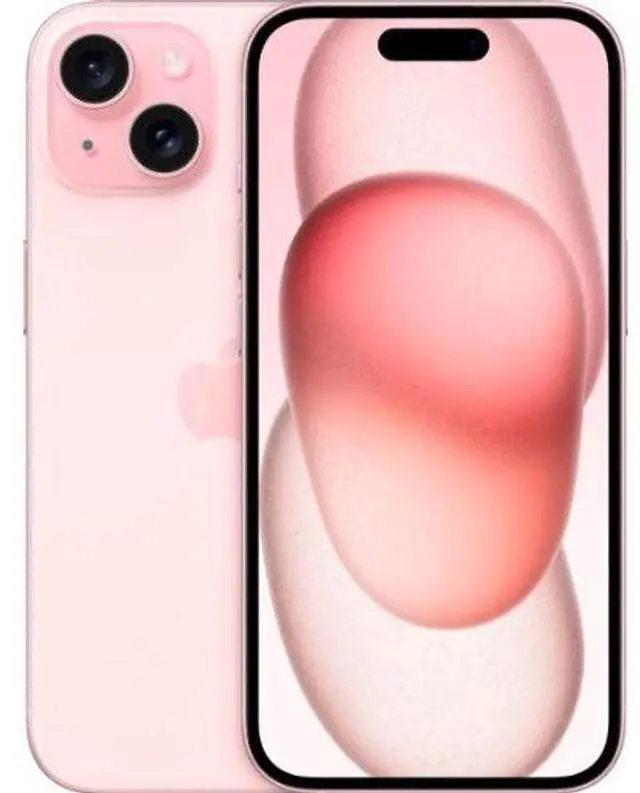 Main image of Apple iPhone 15 - 256GB - Pink - AT&T Locked - Excellent (Grade A)