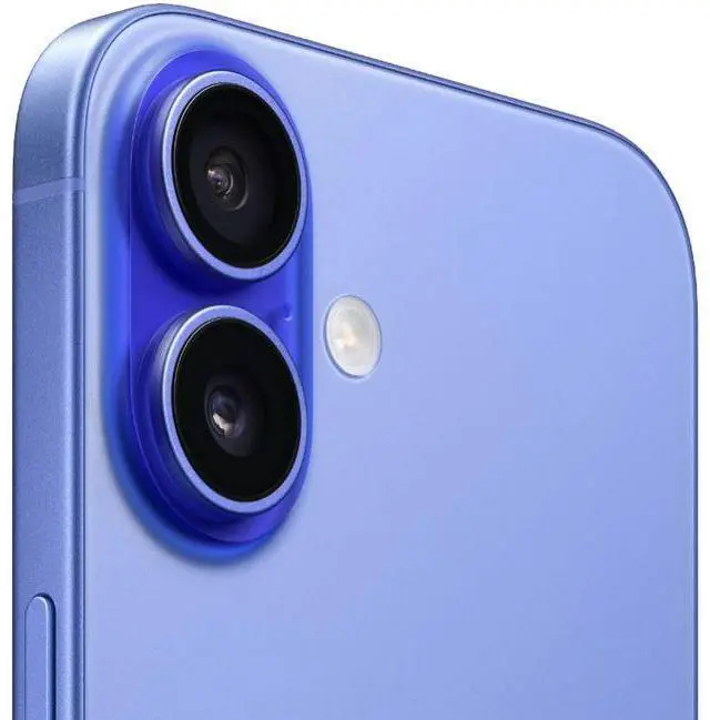 Alt view image 4 of 5 - Apple iPhone 16 - 128GB - Ultramarine - T-Mobile Locked - Good (Grade B)