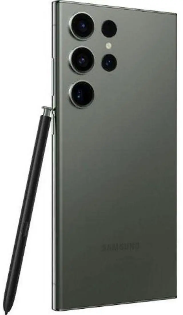 Alt view image 3 of 3 - Samsung Galaxy S23 Ultra - 256GB - Green - Single Sim - 8GB RAM - AT&T Locked - Good (Grade B)