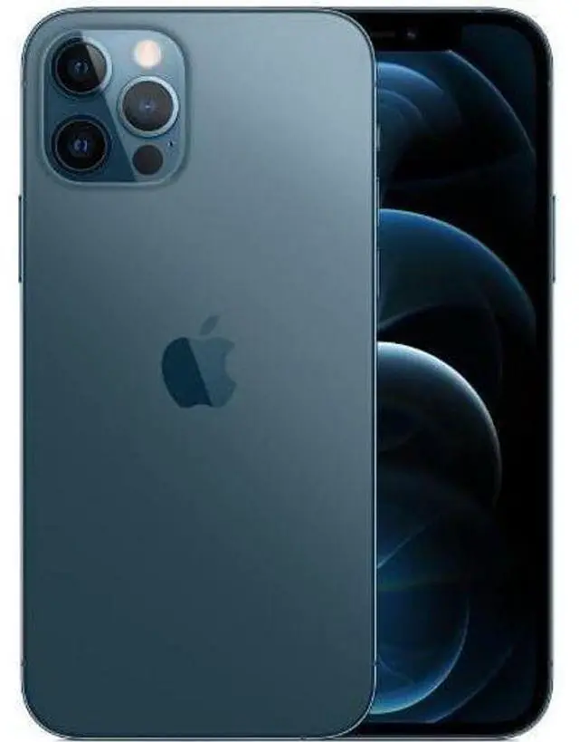 Main image of Apple iPhone 12 Pro - 256GB - Pacific Blue - Fully Unlocked - Premium (Refreshed)
