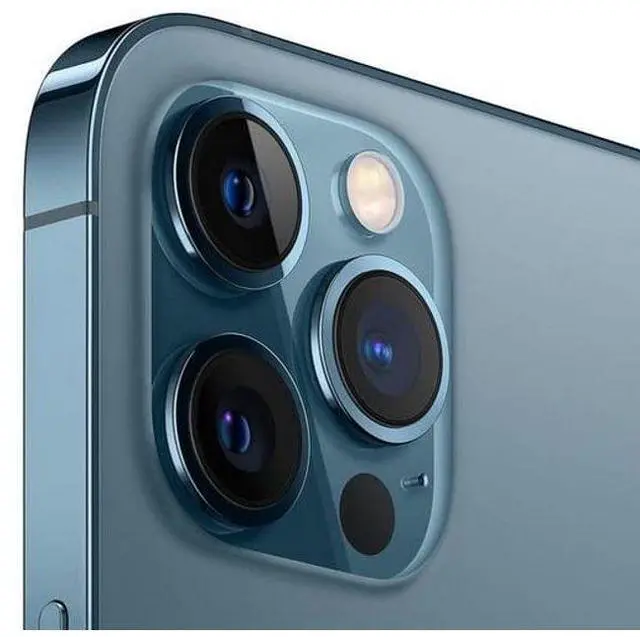 Alt view image 5 of 5 - Apple iPhone 12 Pro - 256GB - Pacific Blue - Fully Unlocked - Premium (Refreshed)