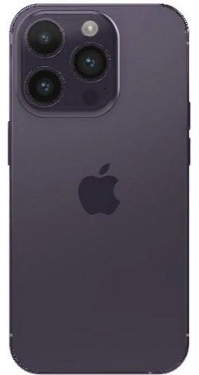 Alt view image 3 of 5 - Apple iPhone 14 Pro - 128GB - Deep Purple - Fully Unlocked - Acceptable (Grade C)
