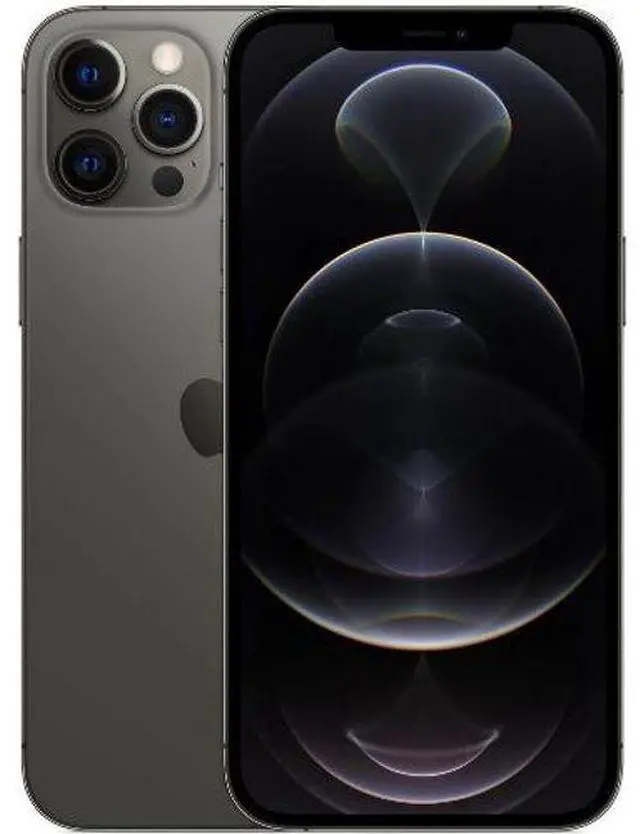 Main image of Apple iPhone 12 Pro Max - 256GB - Graphite - Fully Unlocked - Premium (Refreshed)
