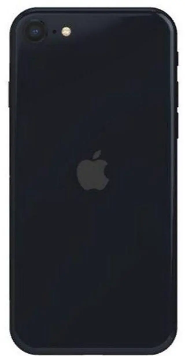 Alt view image 3 of 5 - Apple iPhone SE (2022) - 128GB - Midnight - Fully Unlocked - Grade A