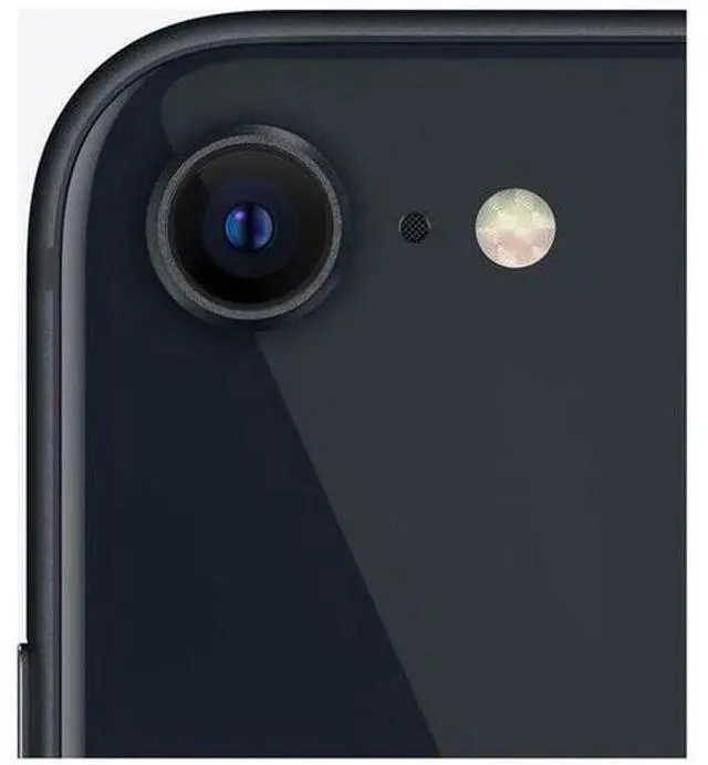 Alt view image 4 of 5 - Apple iPhone SE (2022) - 128GB - Midnight - Fully Unlocked - Grade A
