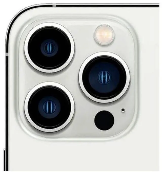 Alt view image 4 of 5 - Apple iPhone 13 Pro Max - 128GB - Silver - Fully Unlocked - Acceptable (Grade C)