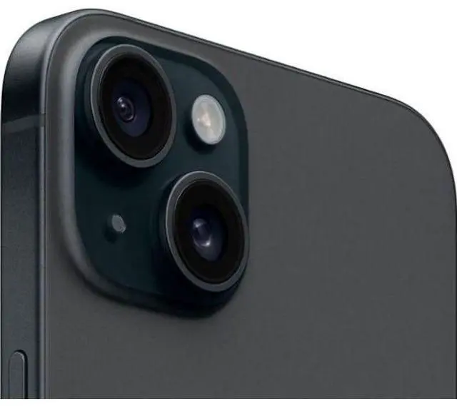 Alt view image 5 of 5 - Apple iPhone 15 - 256GB - Black - Fully Unlocked - Good (Grade B)