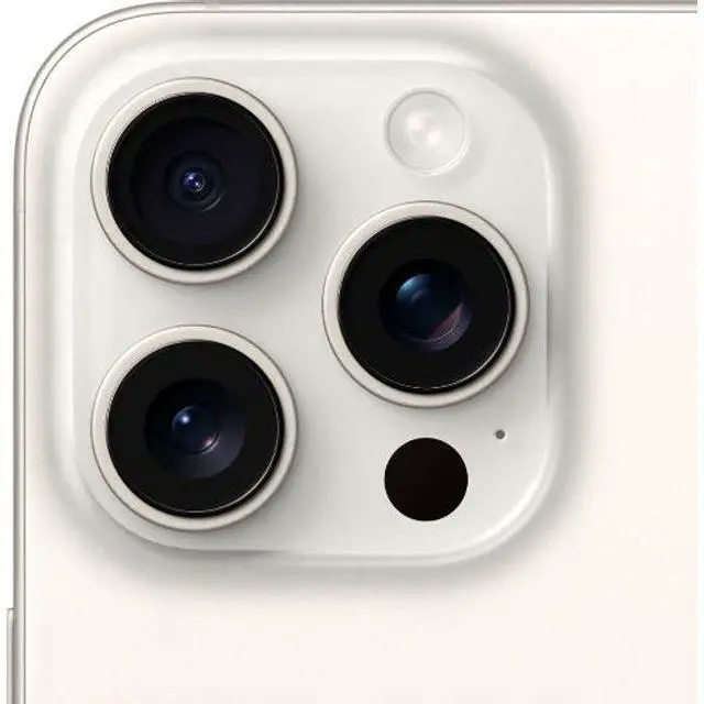 Alt view image 5 of 5 - Apple iPhone 15 Pro Max - 512GB - White Titanium - Fully Unlocked - Excellent (Grade A)