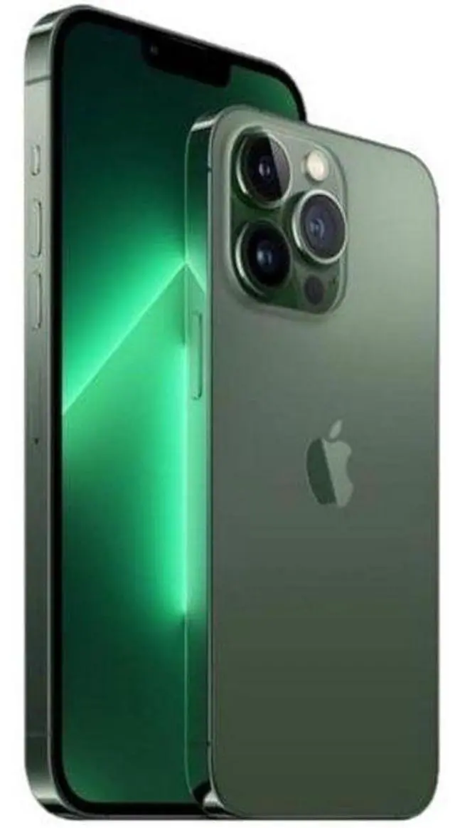 Alt view image 5 of 5 - Apple iPhone 13 Pro Max - 512GB - Alpine Green - Fully Unlocked - Good (Grade B)