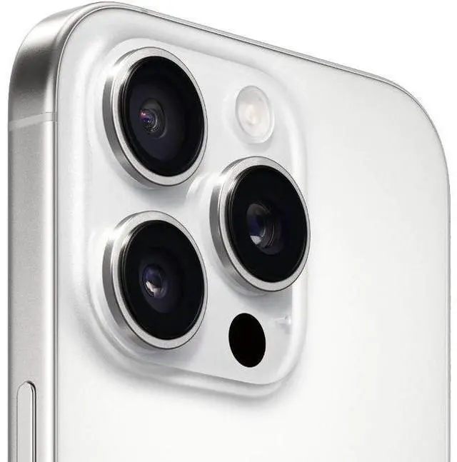 Alt view image 4 of 5 - Apple iPhone 16 Pro - 128GB - White Titanium - AT&T Locked - Excellent (Grade A)