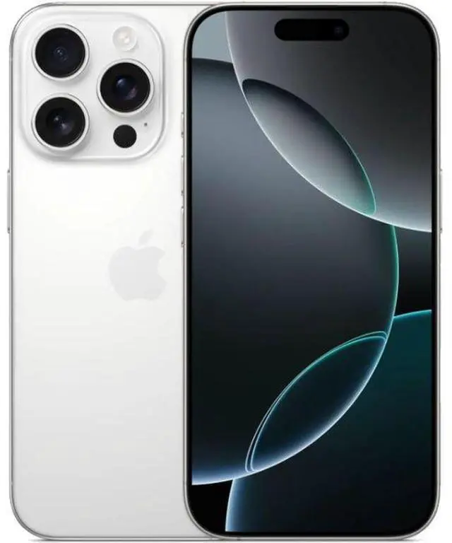 Main image of Apple iPhone 16 Pro - 128GB - White Titanium - AT&T Locked - Excellent (Grade A)