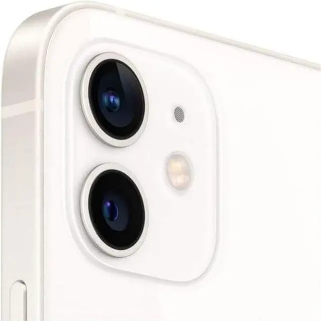 Alt view image 4 of 5 - Apple iPhone 12 - 128GB - White - Fully Unlocked - Acceptable (Grade C)