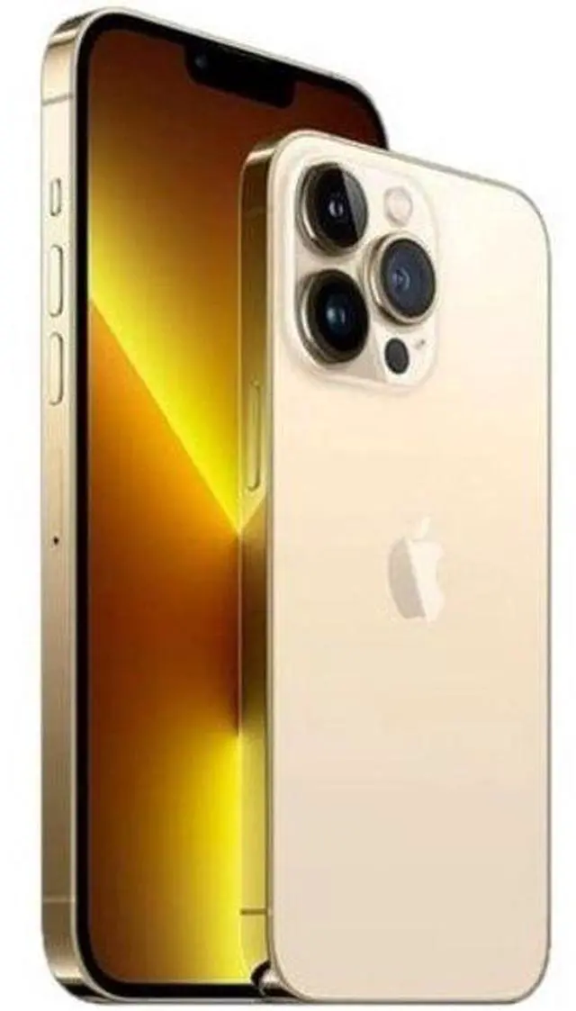 Alt view image 5 of 5 - Apple iPhone 13 Pro Max - 1TB - Gold - Fully Unlocked - Acceptable (Grade C)