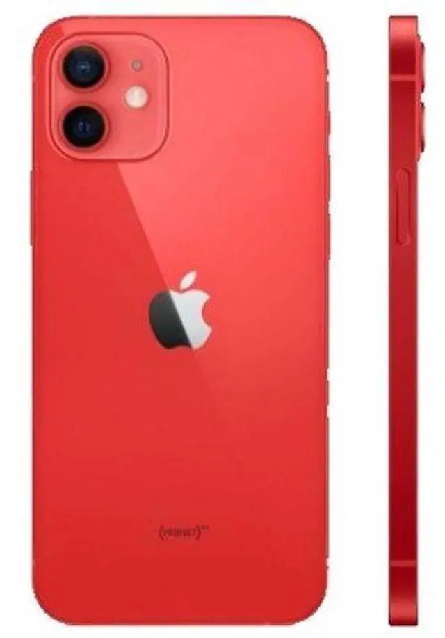 Alt view image 5 of 5 - Apple iPhone 12 - 64GB - Red - Verizon Locked - Excellent (Grade A)
