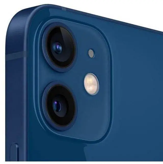 Alt view image 4 of 5 - Apple iPhone 12 mini - 64GB - Blue - Fully Unlocked - Acceptable (Grade C)