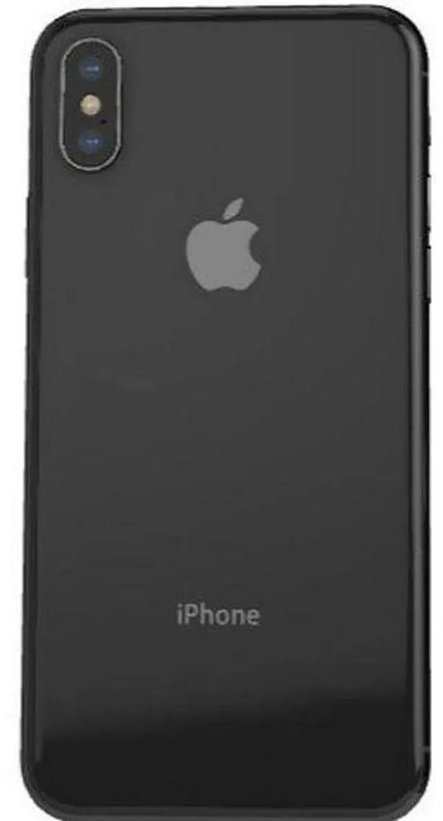 Alt view image 3 of 5 - Apple iPhone X - 64GB - Space Grey - Fully Unlocked - Excellent (Grade A)