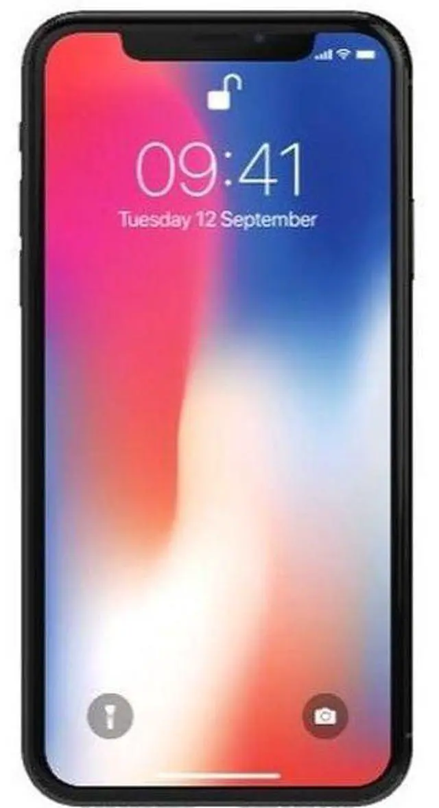 Alt view image 2 of 5 - Apple iPhone X - 64GB - Space Grey - Fully Unlocked - Excellent (Grade A)