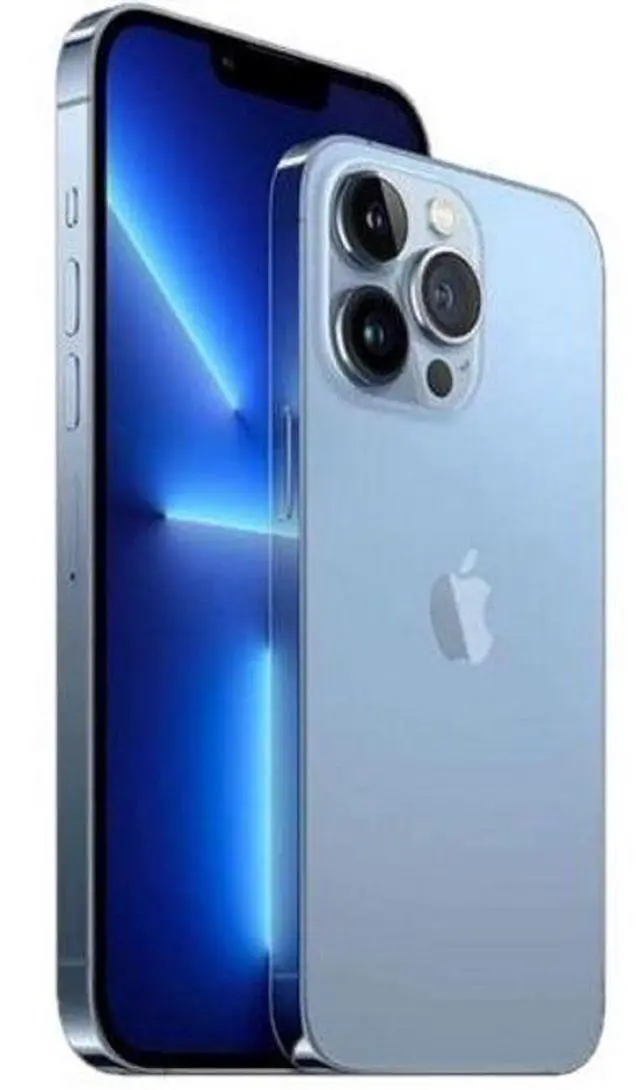 Alt view image 5 of 5 - Apple iPhone 13 Pro Max - 128GB - Sierra Blue - Verizon Locked - Premium
