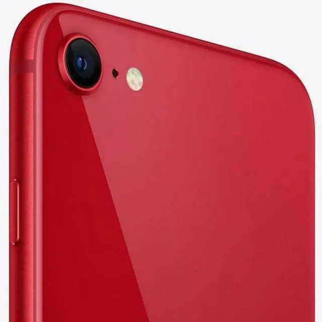 Alt view image 4 of 5 - Apple iPhone SE (2020) - 256GB - Red - Fully Unlocked - Good (Grade B)