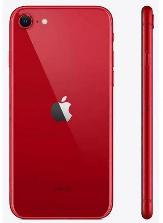 Alt view image 5 of 5 - Apple iPhone SE (2020) - 256GB - Red - Fully Unlocked - Good (Grade B)