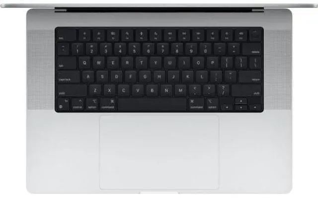 Alt view image 2 of 4 - Apple MacBook Pro (2021) 16-inch - Apple M1 Max chip: 10-Core CPU/24-Core GPU - 512GB - Silver - 32GB RAM - Excellent (Grade A)