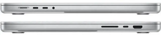 Alt view image 3 of 4 - Apple MacBook Pro (2021) 16-inch - Apple M1 Max chip: 10-Core CPU/24-Core GPU - 512GB - Silver - 32GB RAM - Excellent (Grade A)