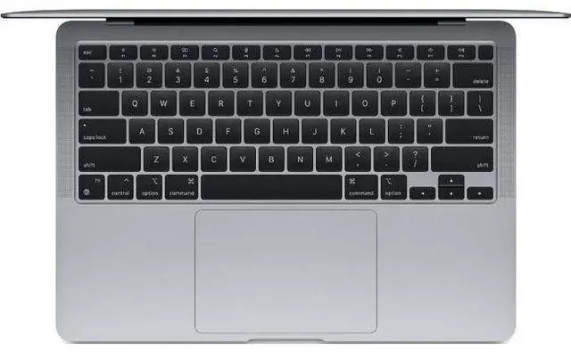 Alt view image 2 of 5 - Apple MacBook Air 13.3-inch (2020) - M1 - Apple M1 Chip: 8-Core CPU/7-Core GPU - 256GB - Space Grey - 16GB RAM - Grade A