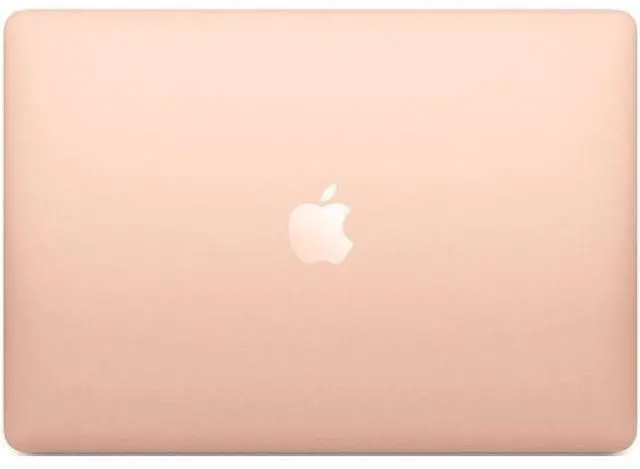 Alt view image 5 of 5 - Apple MacBook Air 13.3-inch (2020) - M1 - Apple M1 Chip: 8-Core CPU/7-Core GPU - 256GB - Gold - 16GB RAM - Acceptable (Grade C)