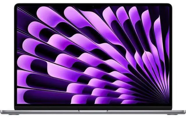 Main image of Apple MacBook Air 13.6-inch (2024) - Apple M3 Chip: 8-Core CPU/10-Core GPU - 512GB - Space Grey - 16GB RAM - Excellent (Grade A)