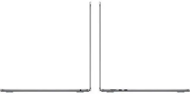 Alt view image 3 of 5 - Apple MacBook Air 13.6-inch (2024) - Apple M3 Chip: 8-Core CPU/10-Core GPU - 512GB - Space Grey - 16GB RAM - Excellent (Grade A)