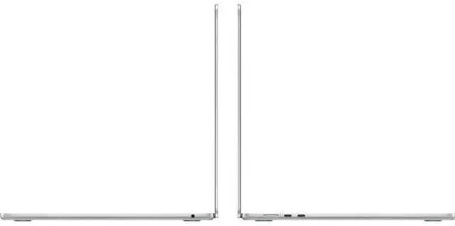 Alt view image 3 of 7 - Apple MacBook Air (2024) 13.6-inch - Apple M3 Chip: 8-Core CPU/10-Core GPU - 512GB - Silver - 8GB RAM - Excellent (Grade A)