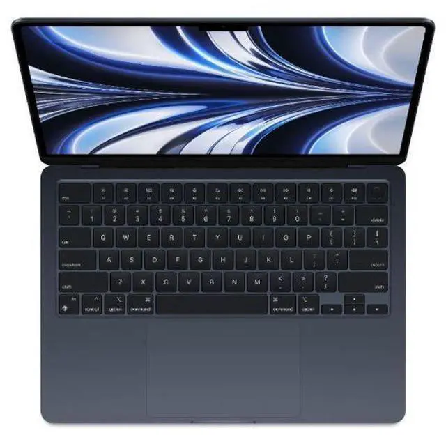 Alt view image 2 of 4 - Apple MacBook Air (2022) 13.6-inch - Apple M2 Chip: 8-Core CPU/10-Core GPU - 512GB - Midnight - 8GB RAM - Good (Grade B)