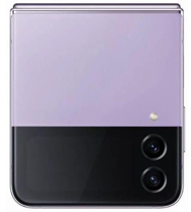 Alt view image 3 of 4 - Samsung Galaxy Z Flip4 - 256GB - Bora Purple - Fully Unlocked - Acceptable (Grade C)