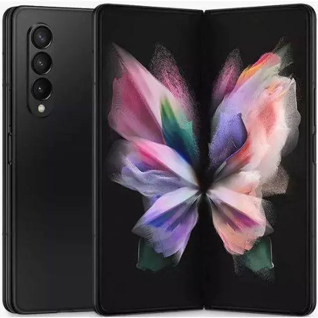 Main image of Samsung Galaxy Z Fold3 (5G) - 512GB - Phantom Black - Fully Unlocked - Good (Grade B)