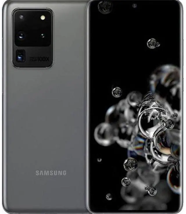 Main image of Samsung Galaxy S20 Ultra - 128GB - Cosmic Grey - 5G - Single Sim - AT&T Locked - Excellent (Grade A)
