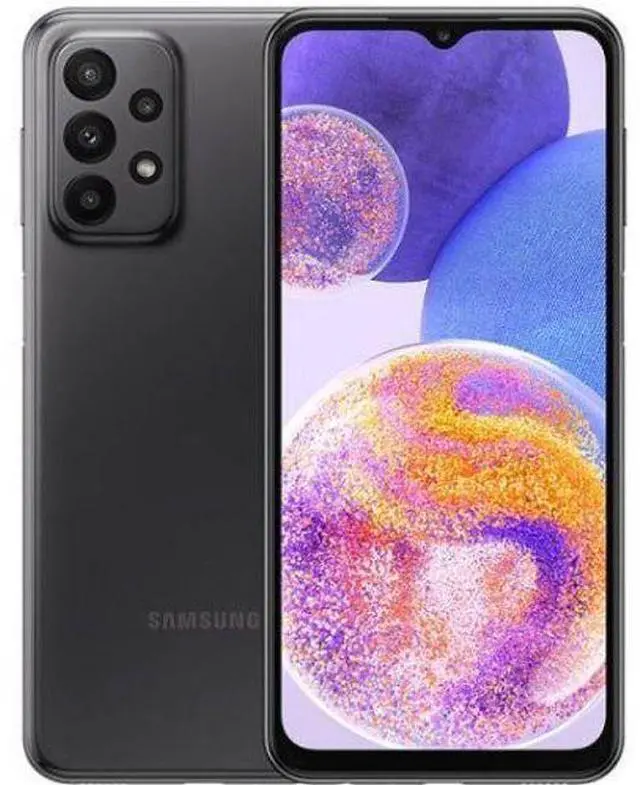 Main image of Samsung Galaxy A23 - 64GB - Black - 5G - Dual Sim - 4GB RAM - Fully Unlocked - Acceptable (Grade C)
