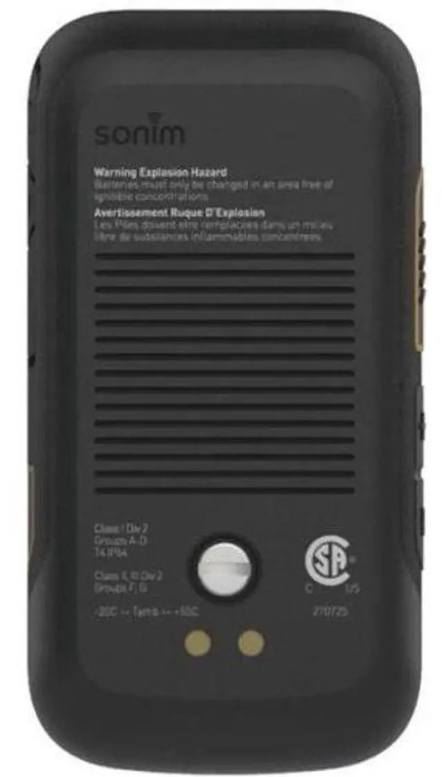 Alt view image 3 of 5 - Sonim  XP3 Plus (XP3900) - 16GB - Black - Fully Unlocked - Good (Grade B)