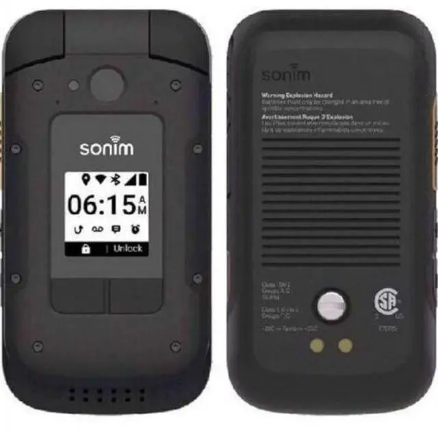 Alt view image 5 of 5 - Sonim  XP3 Plus (XP3900) - 16GB - Black - Fully Unlocked - Good (Grade B)