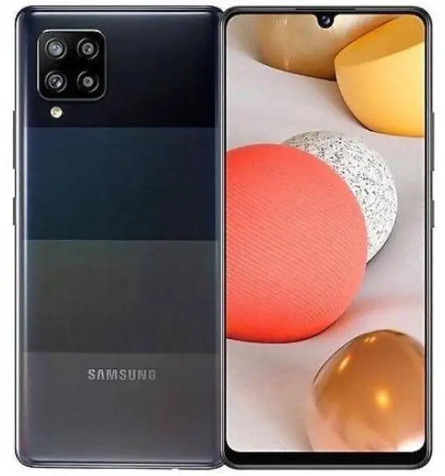 Main image of Samsung Galaxy A42 (5G) - 128GB - Prism Dot Black - Single Sim - 4GB RAM - Verizon Locked - Excellent (Grade A)