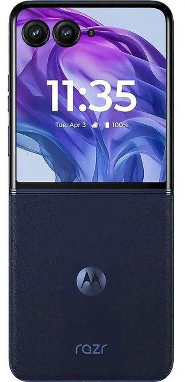 Alt view image 2 of 6 - Motorola  Razr+ (2024) (5G) - 256GB - Midnight Blue - Fully Unlocked - Grade A