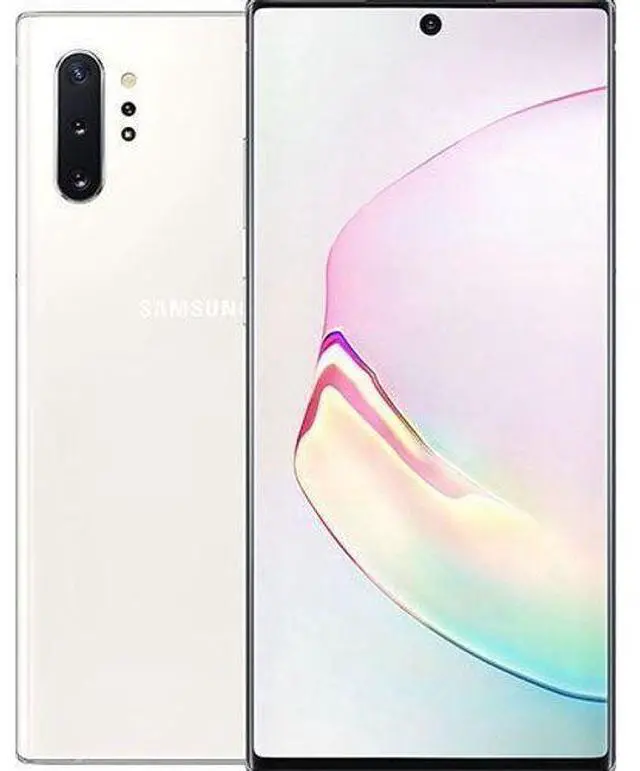 Main image of Samsung Galaxy Note 10+ - 256GB - Aura White - 5G - Single Sim - AT&T Locked - Good (Grade B)