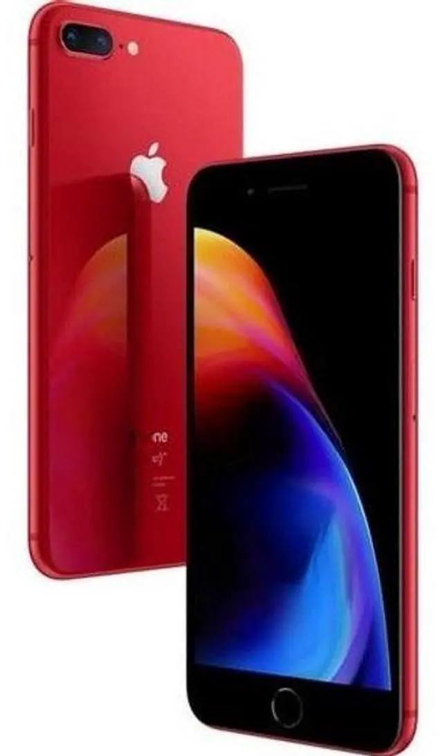 Alt view image 5 of 5 - Apple iPhone 8 Plus - 64GB - Red - Fully Unlocked - Excellent (Grade A)