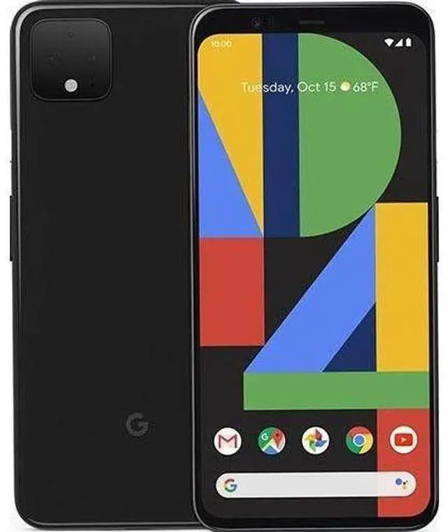 Main image of Google  Pixel 4 XL - 64GB - Just Black - Fully Unlocked - Excellent (Grade A)