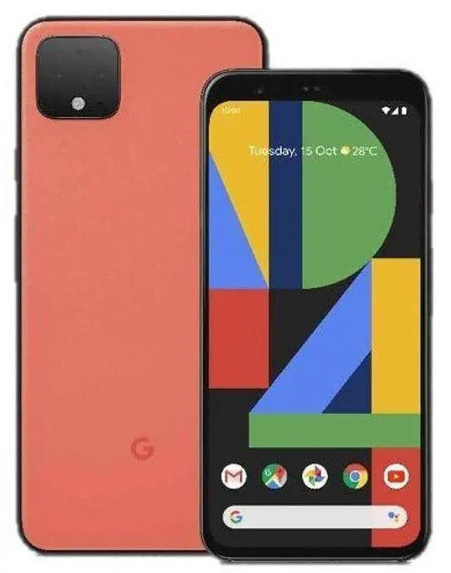 Main image of Google  Pixel 4 - 64GB - Oh So Orange - Verizon - Good (Grade B)