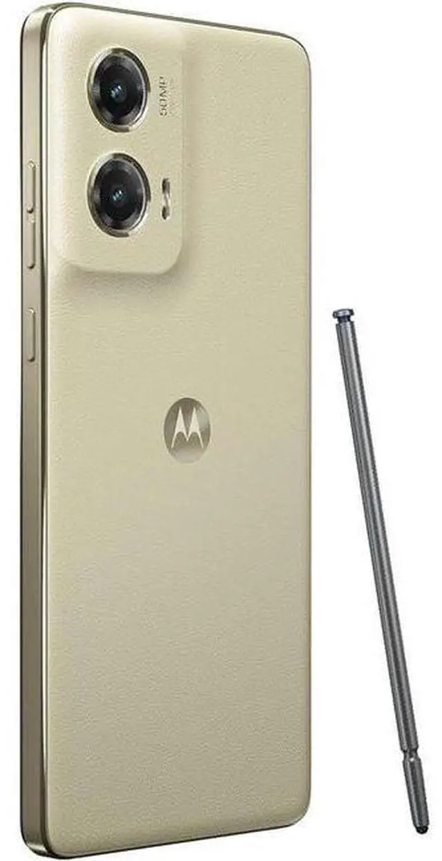 Alt view image 5 of 6 - Motorola  Moto G Stylus 5G (2024) - 128GB - Caramel Latte - Fully Unlocked - Excellent (Grade A)