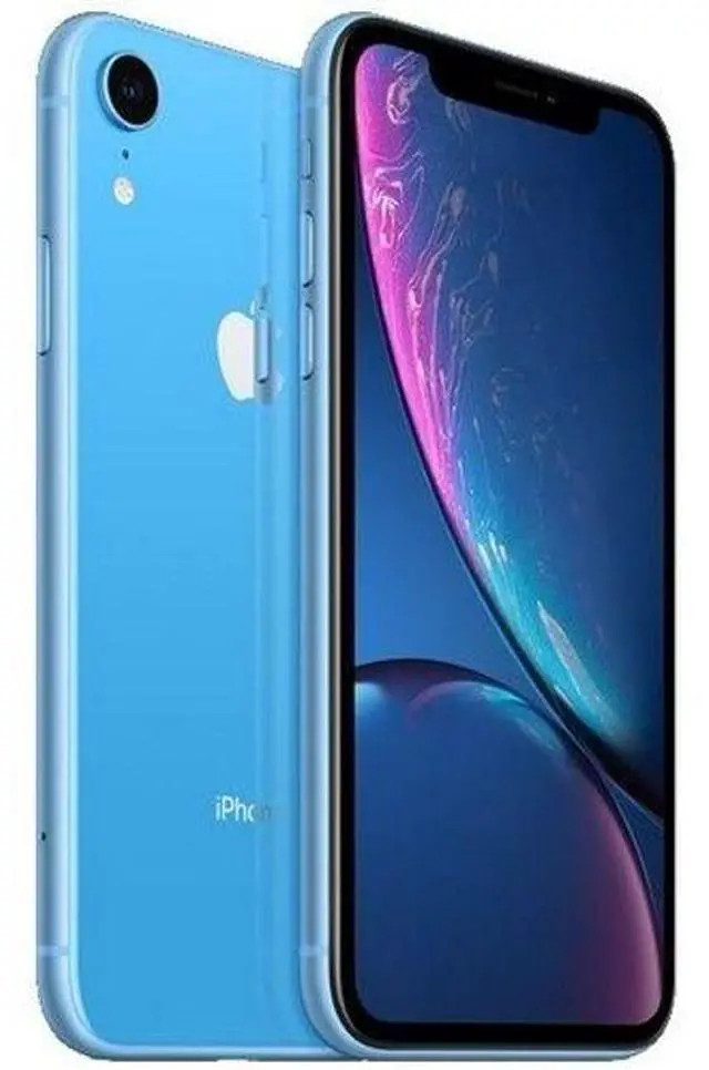 Alt view image 5 of 5 - Apple iPhone XR - 64GB - Blue - Fully Unlocked - Good (Grade B)