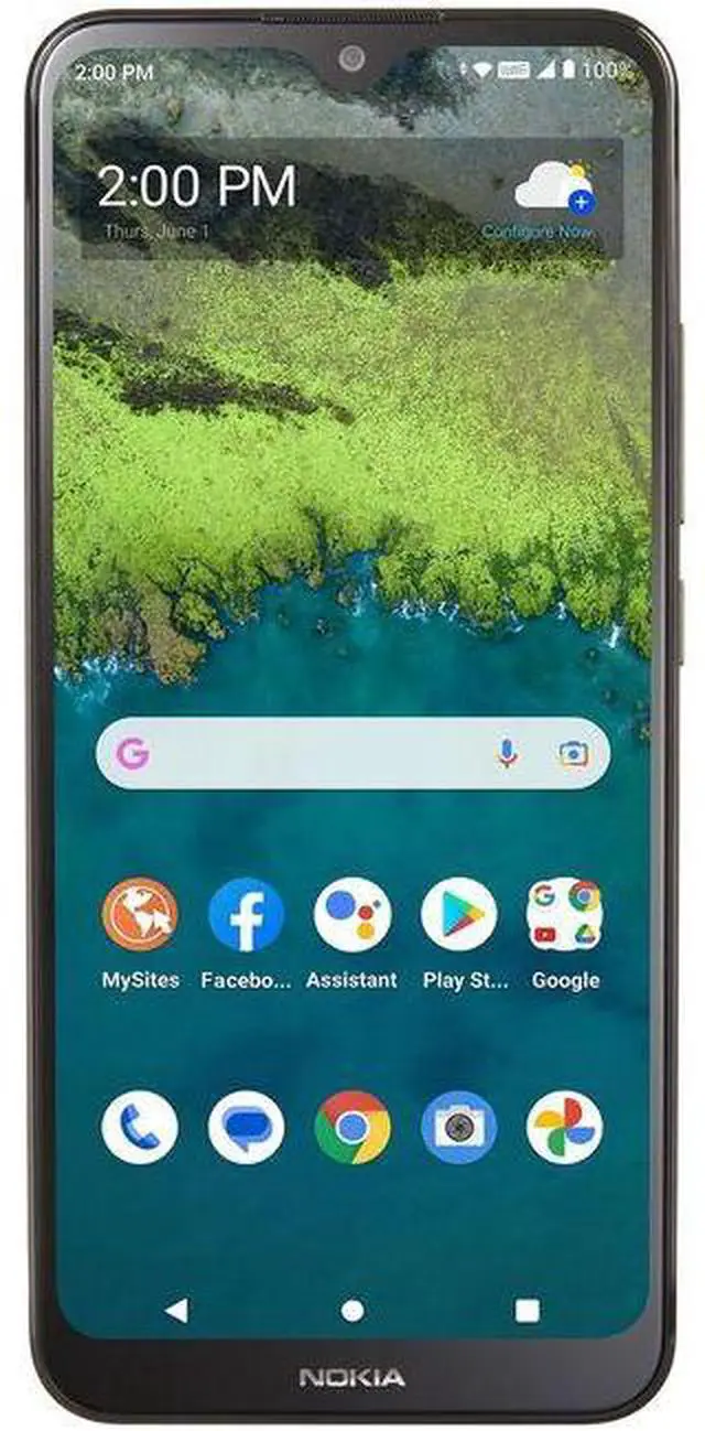 Alt view image 3 of 5 - Nokia  C110 - 32GB - Gray - Fully Unlocked - Excellent (Grade A)